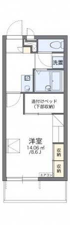 レオパレス屋形の物件間取画像